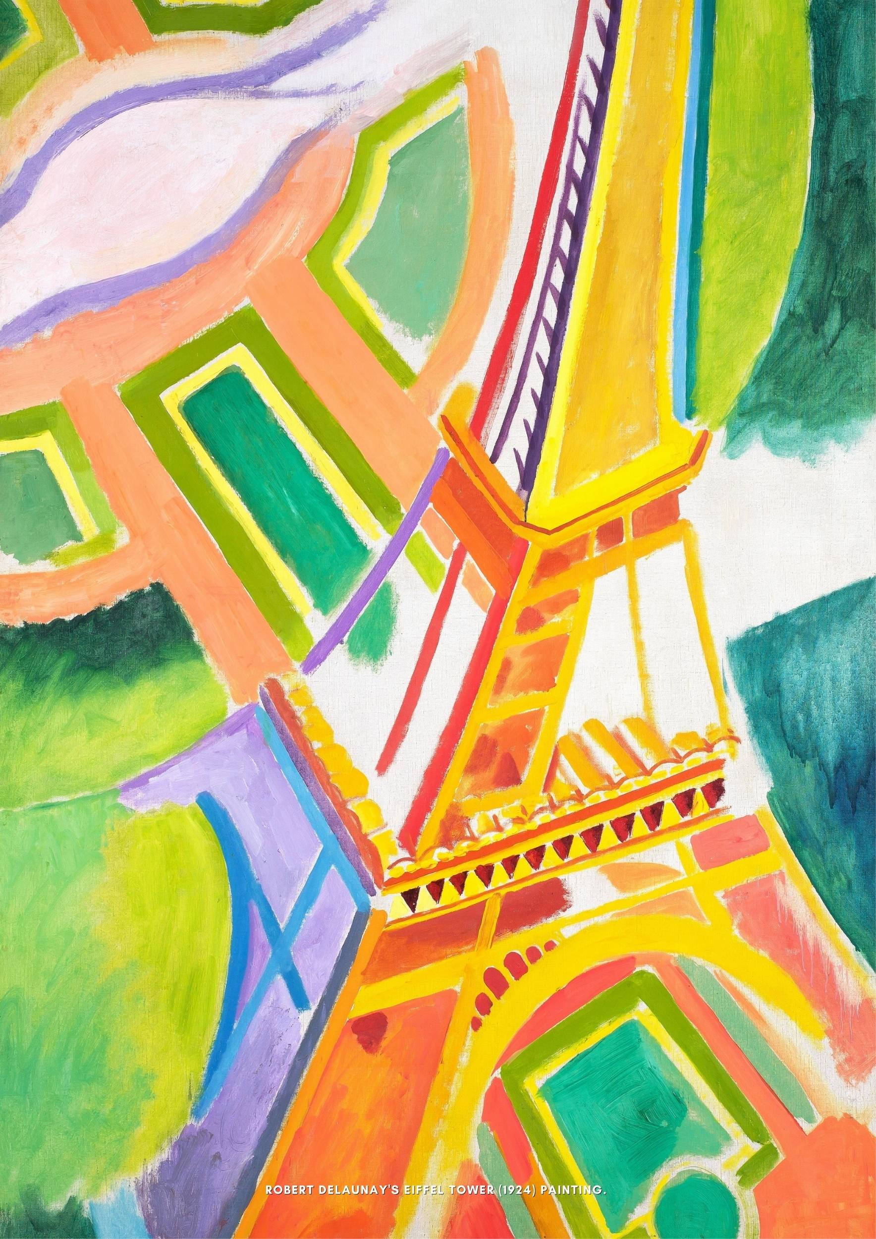 Robert Delaunay's Eiffel Tower