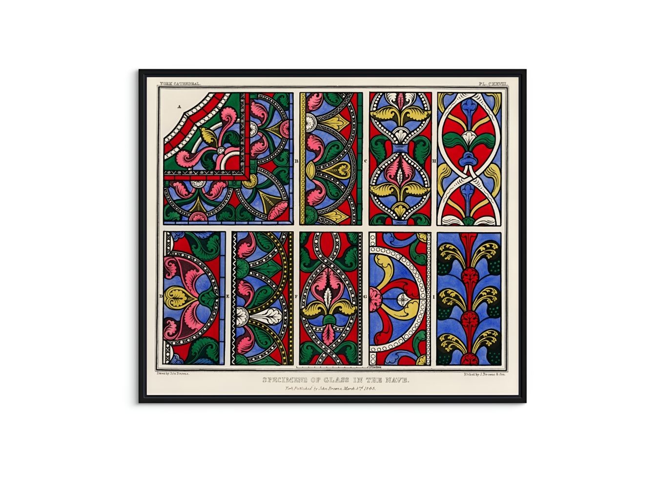 Specimens of the Glass in the Nave