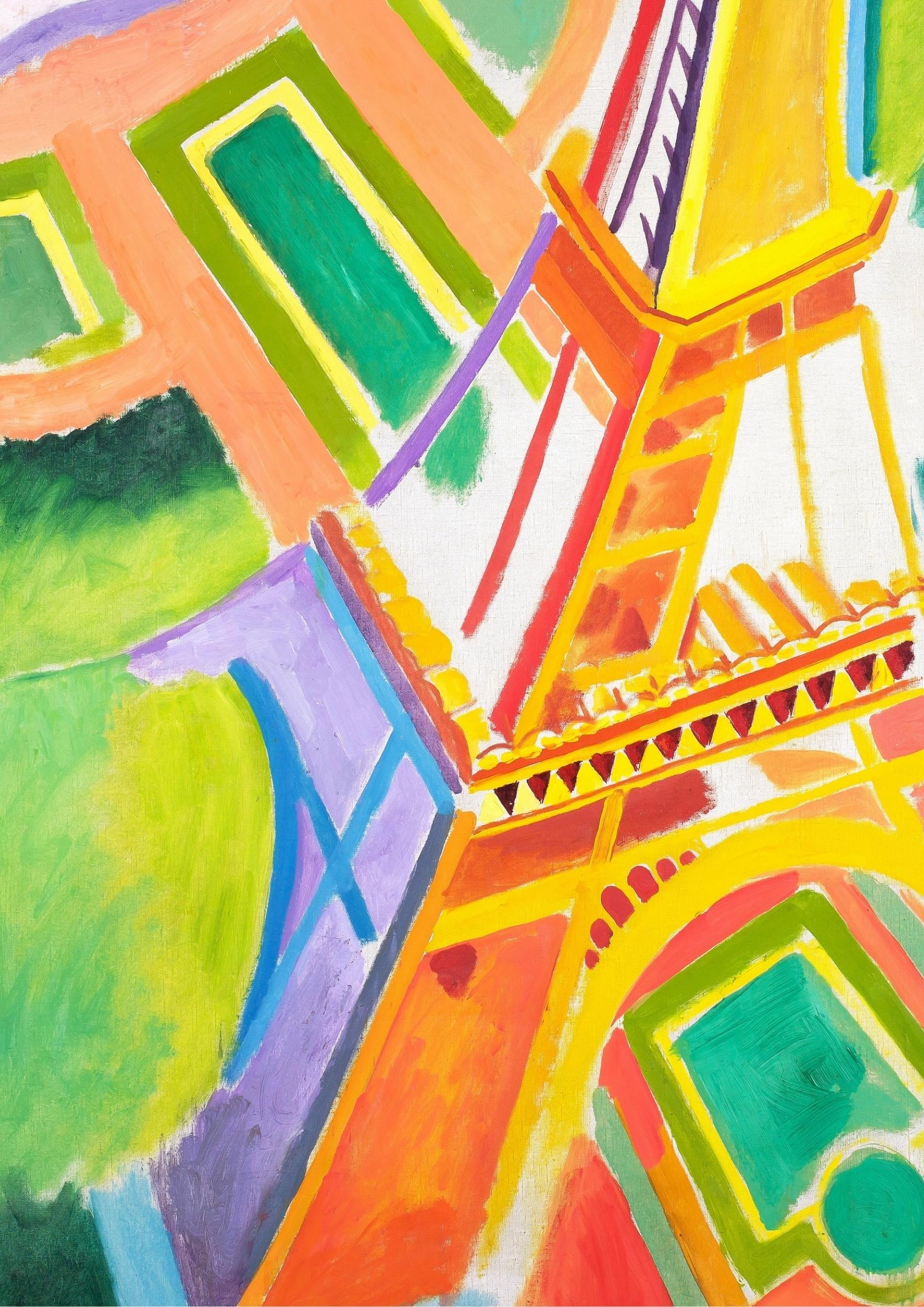 Robert Delaunay's Eiffel Tower