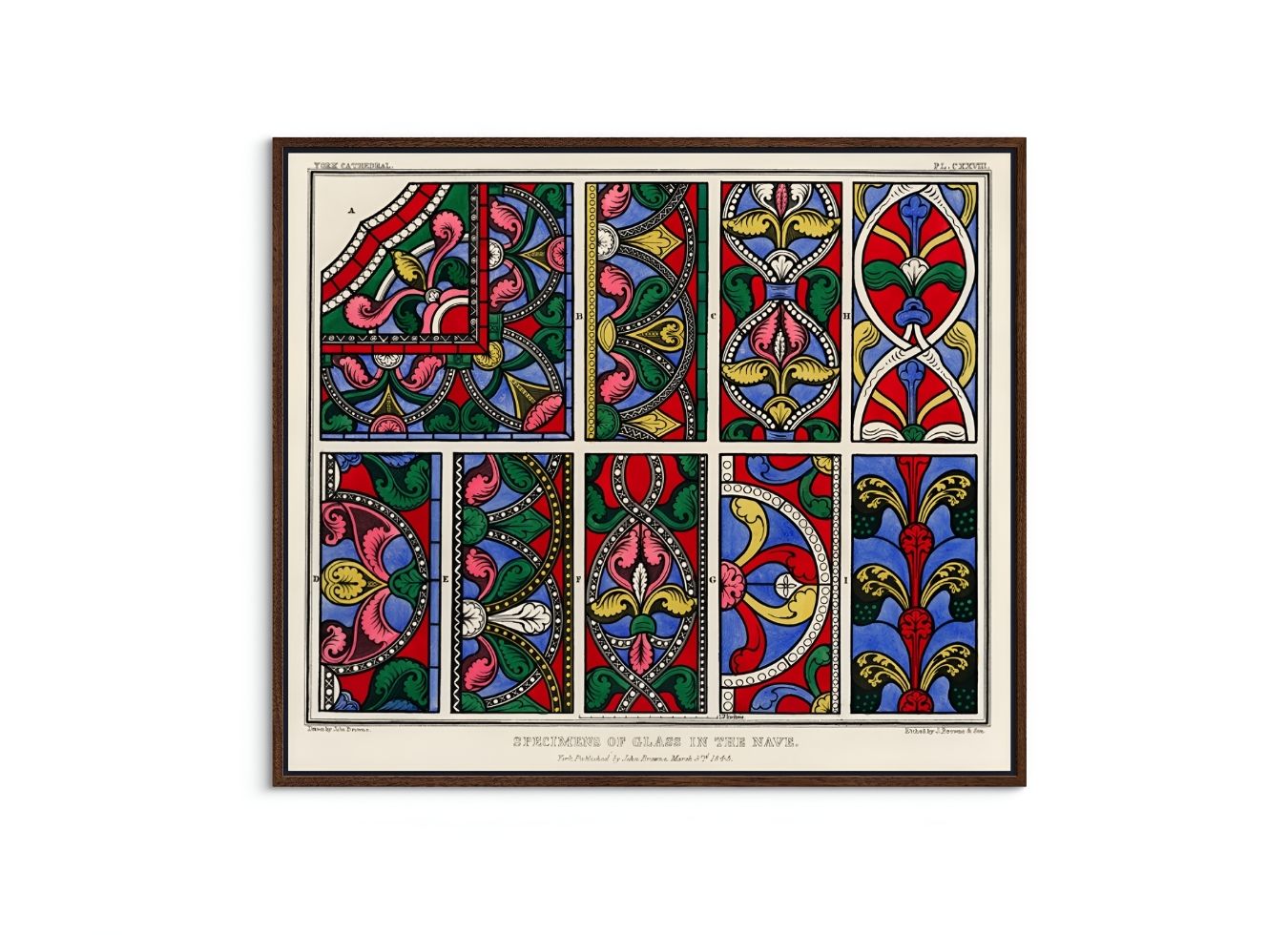 Specimens of the Glass in the Nave