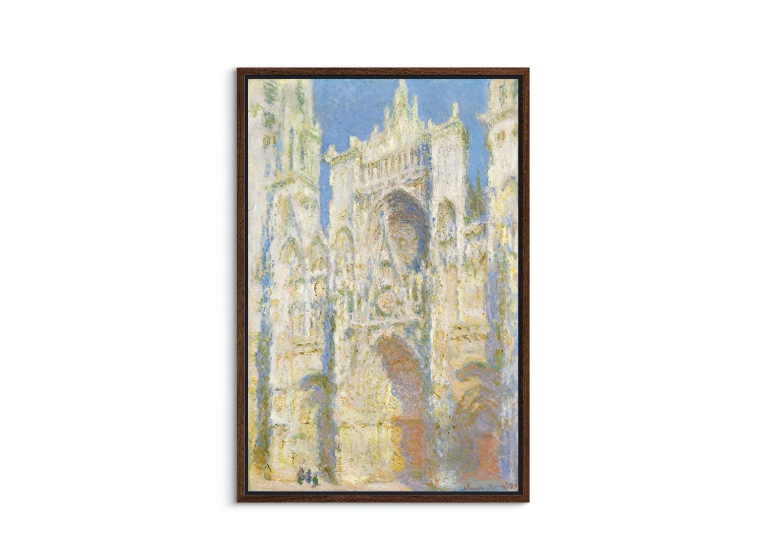 Rouen Cathedral, West Façade, Sunlight