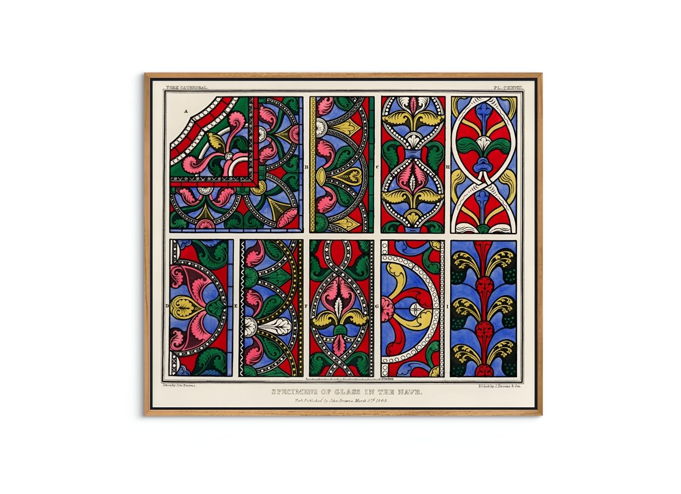 Specimens of the Glass in the Nave