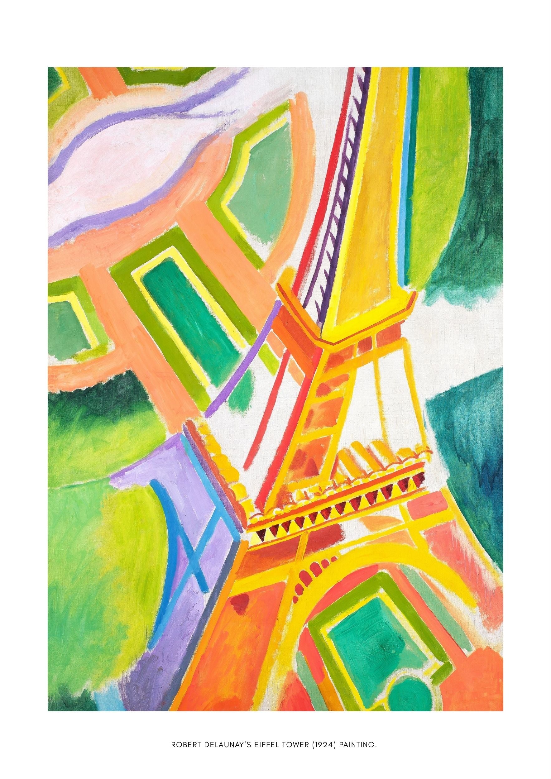 Robert Delaunay's Eiffel Tower