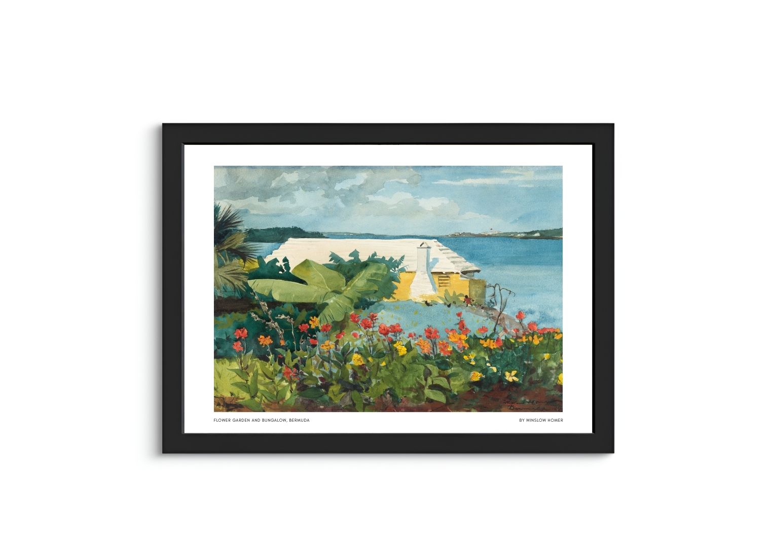Flower Garden and Bungalow