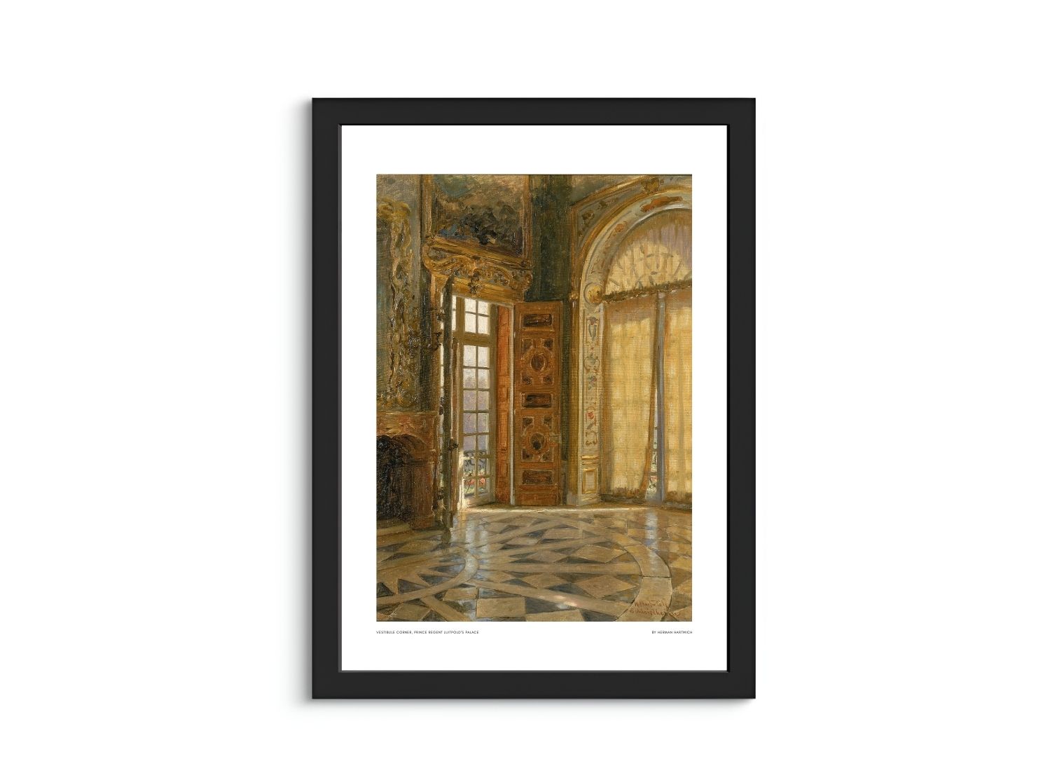 Vestibule Corner, Prince Regent Luitpold’s Palace