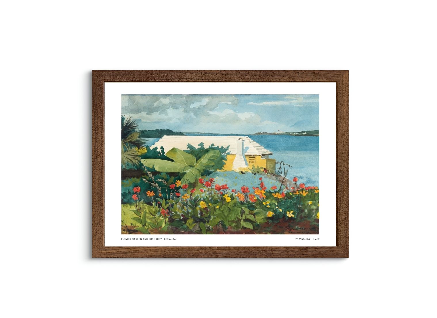 Flower Garden and Bungalow