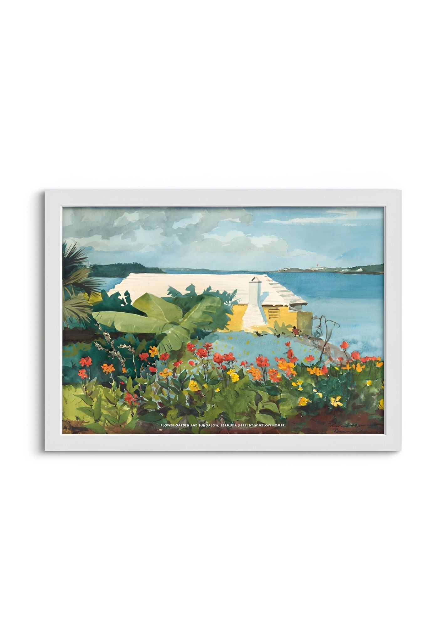 Flower Garden and Bungalow