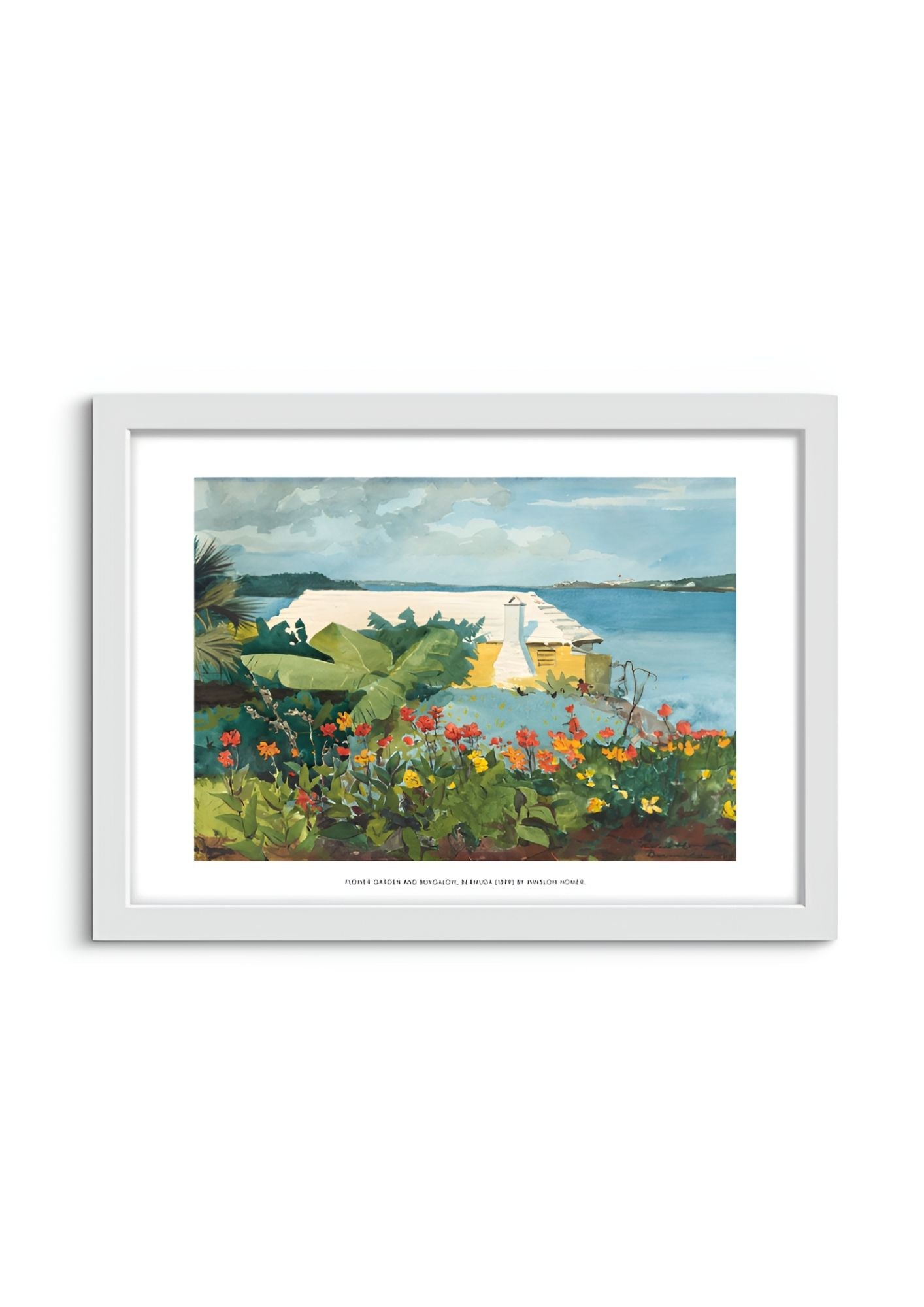 Flower Garden and Bungalow