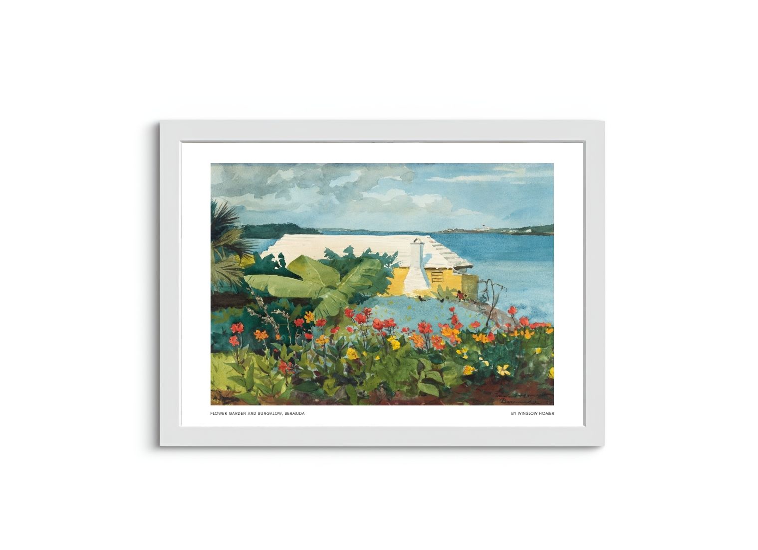 Flower Garden and Bungalow