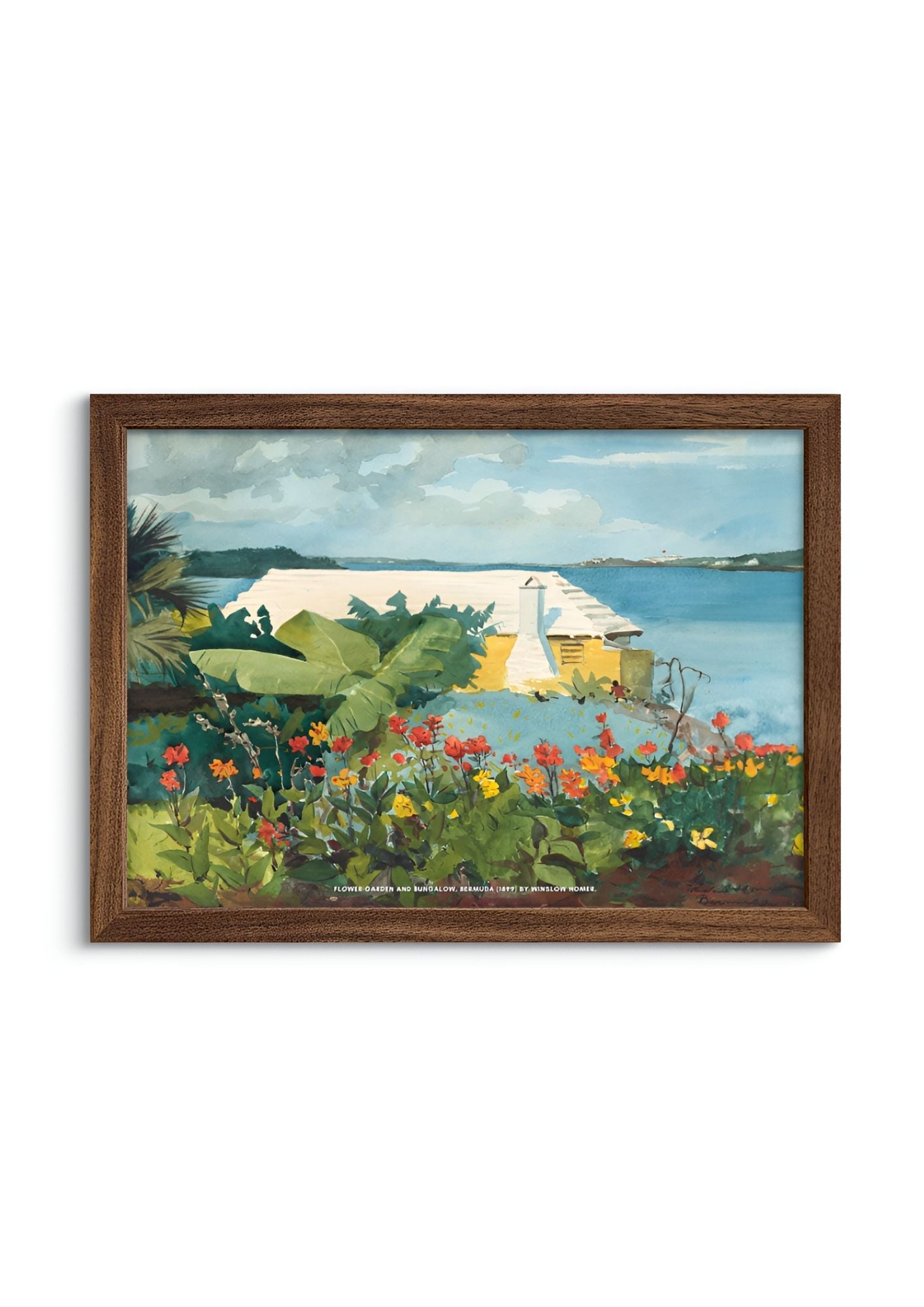 Flower Garden and Bungalow
