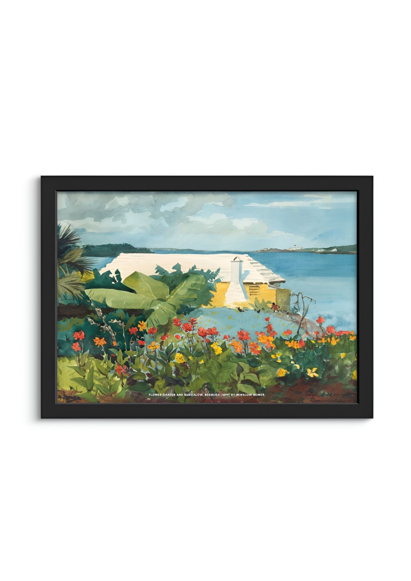 Flower Garden and Bungalow