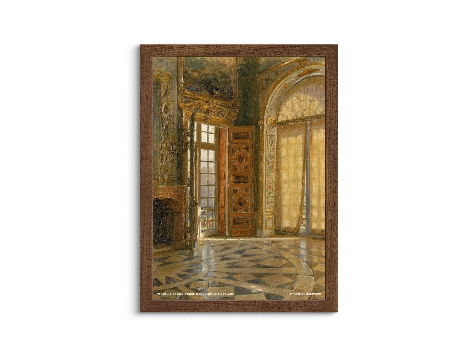 Vestibule Corner, Prince Regent Luitpold’s Palace