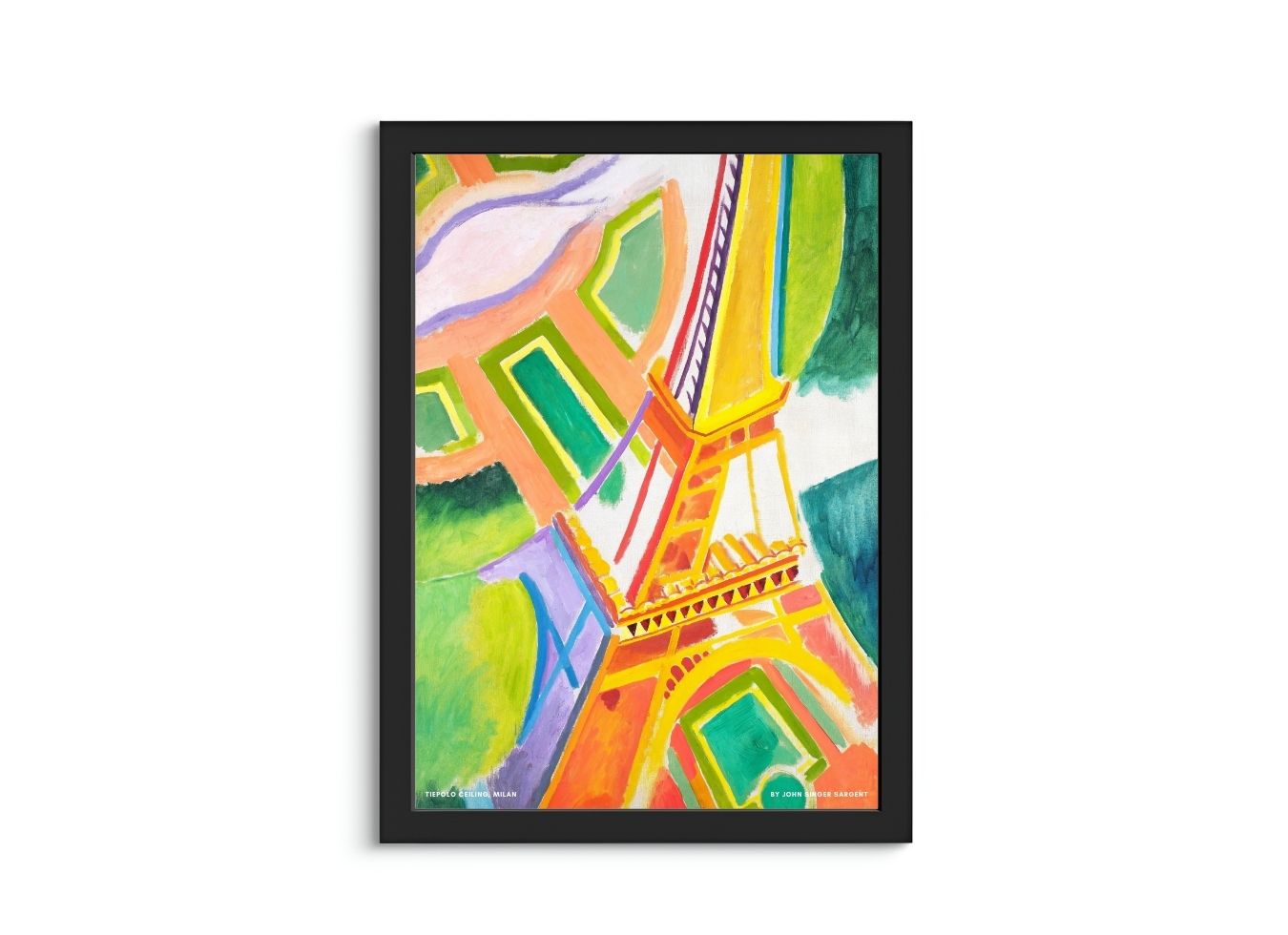 Robert Delaunay's Eiffel Tower