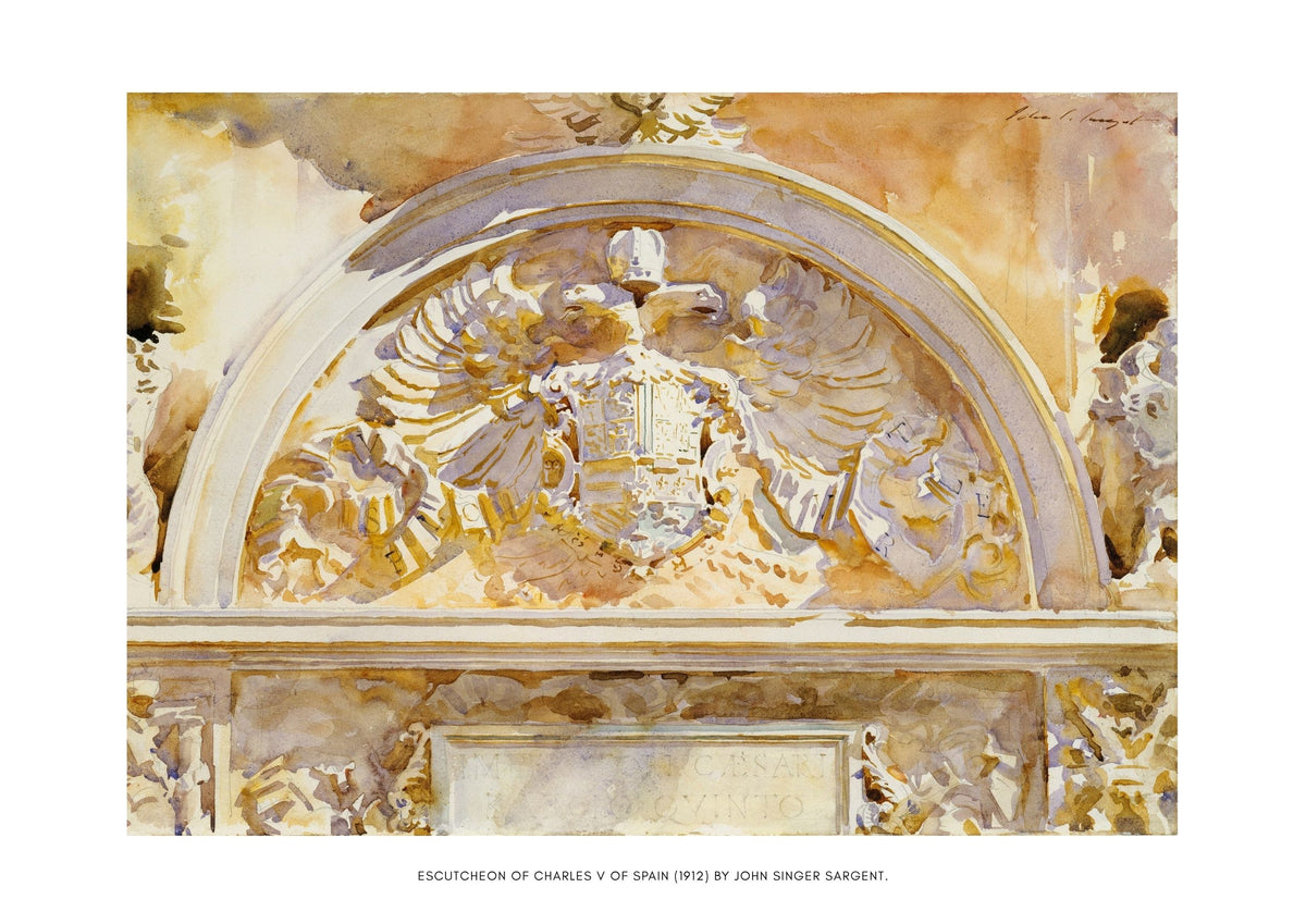 Escutcheon of Charles V of Spain