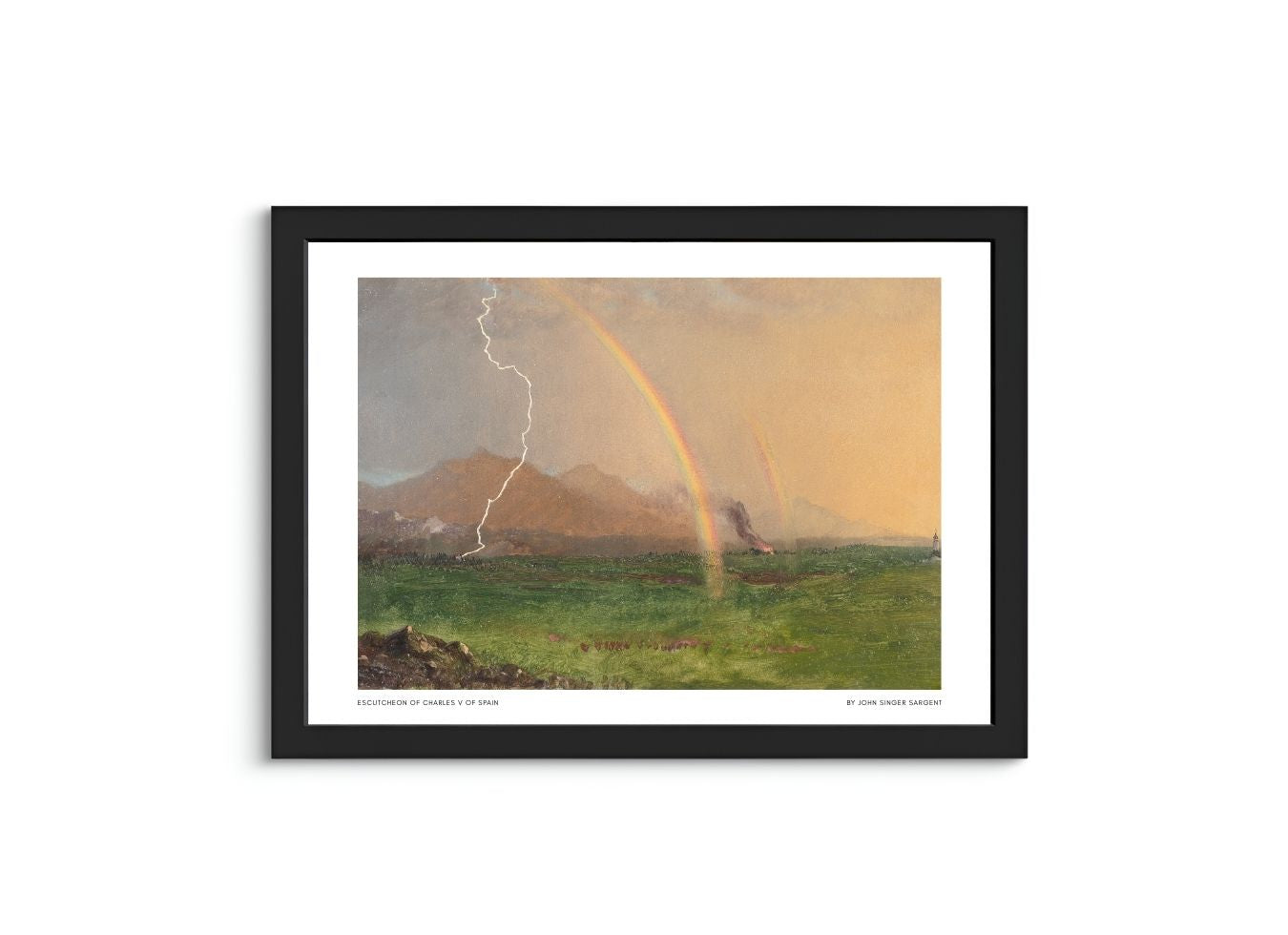 Thunderstorm in the Alps