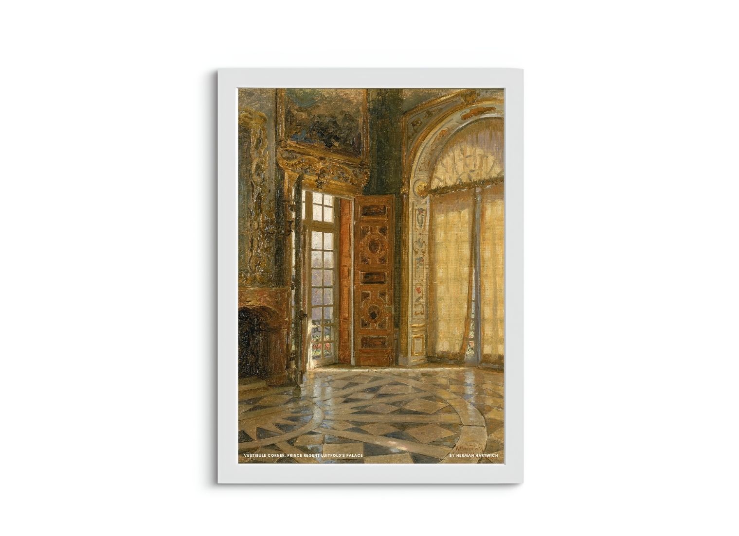 Vestibule Corner, Prince Regent Luitpold’s Palace